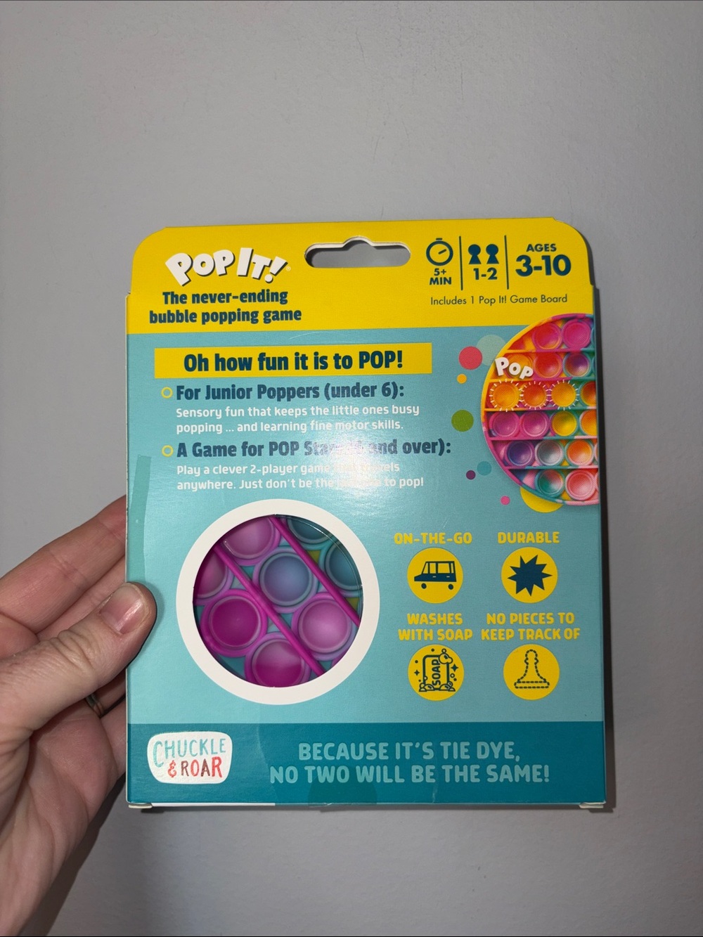 POP IT! Rainbow Bubble Popping Game New - Picture 3 of 4